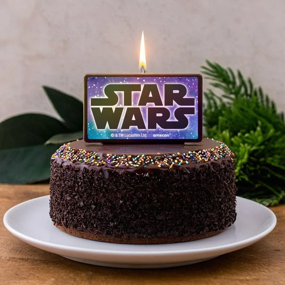 Star Wars Galaxy of Adventure- Disney Kids Birthday Party Decoration Cake Candle